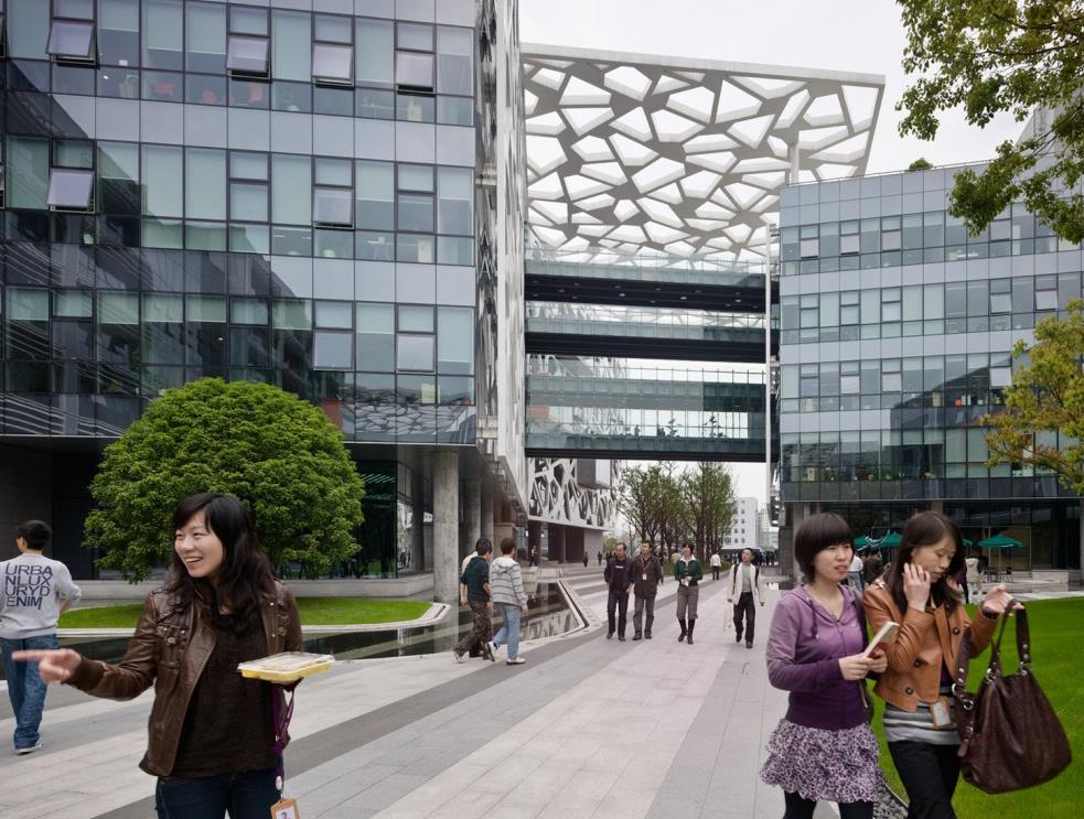 阿里巴巴办公楼设计案例