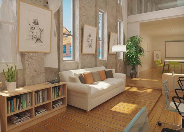 文化传媒公司办公室装修设计方案效果图