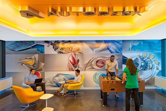 autodesk loft风格办公室设计