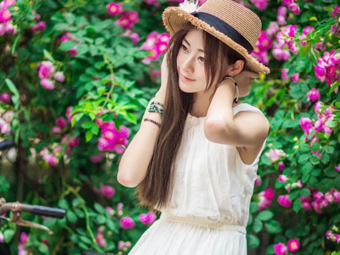 可爱甜美女神范